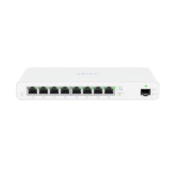 Ubiquiti UISP-S 8-Port Layer 2 Managed Desktop Gigabit PoE Switch